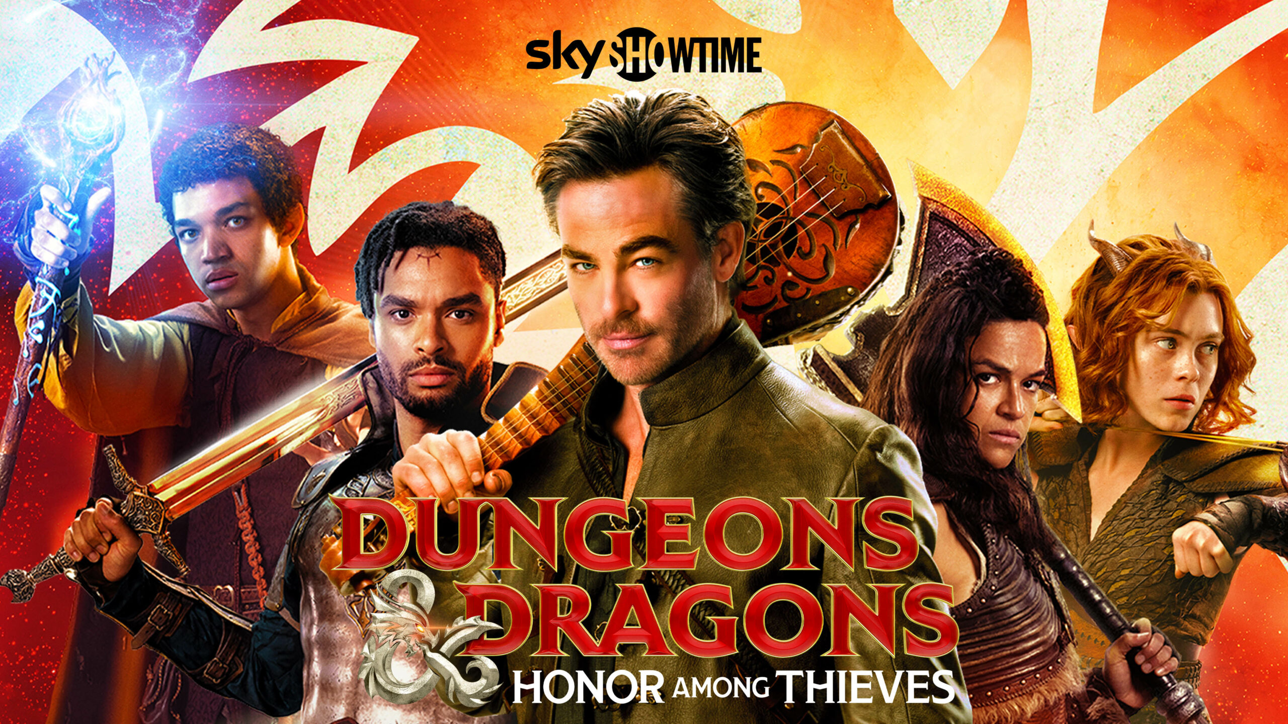 Nga loja legjendare e tavolinës në filmin aksion-aventurë Dungeons & Dragons: Honour Among Thieves vjen ekskluzivisht në SkyShowtime nga 31 gushti